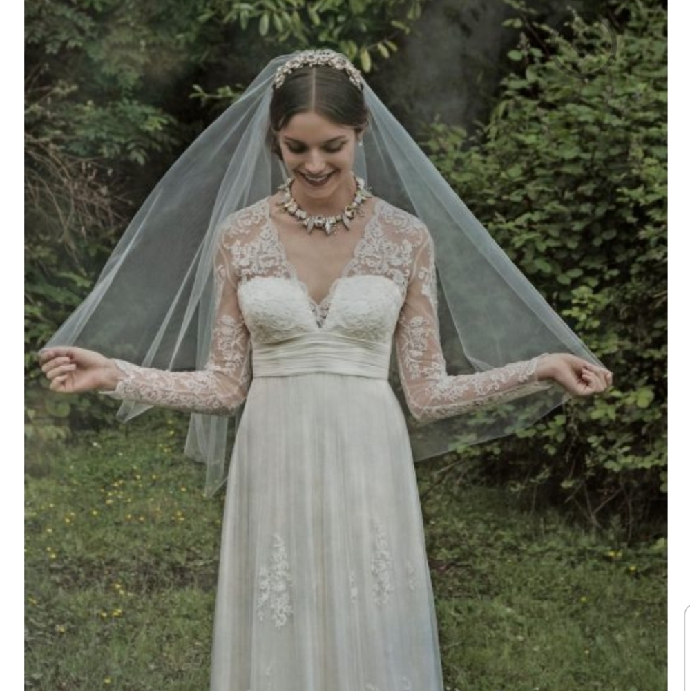 2019 bhldn cirque fingertip wedding veil